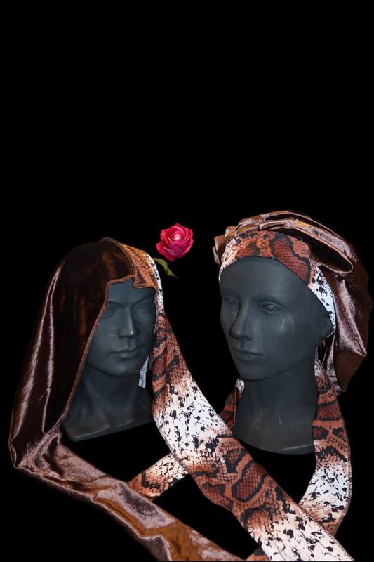 Brown Bonnet & Durag