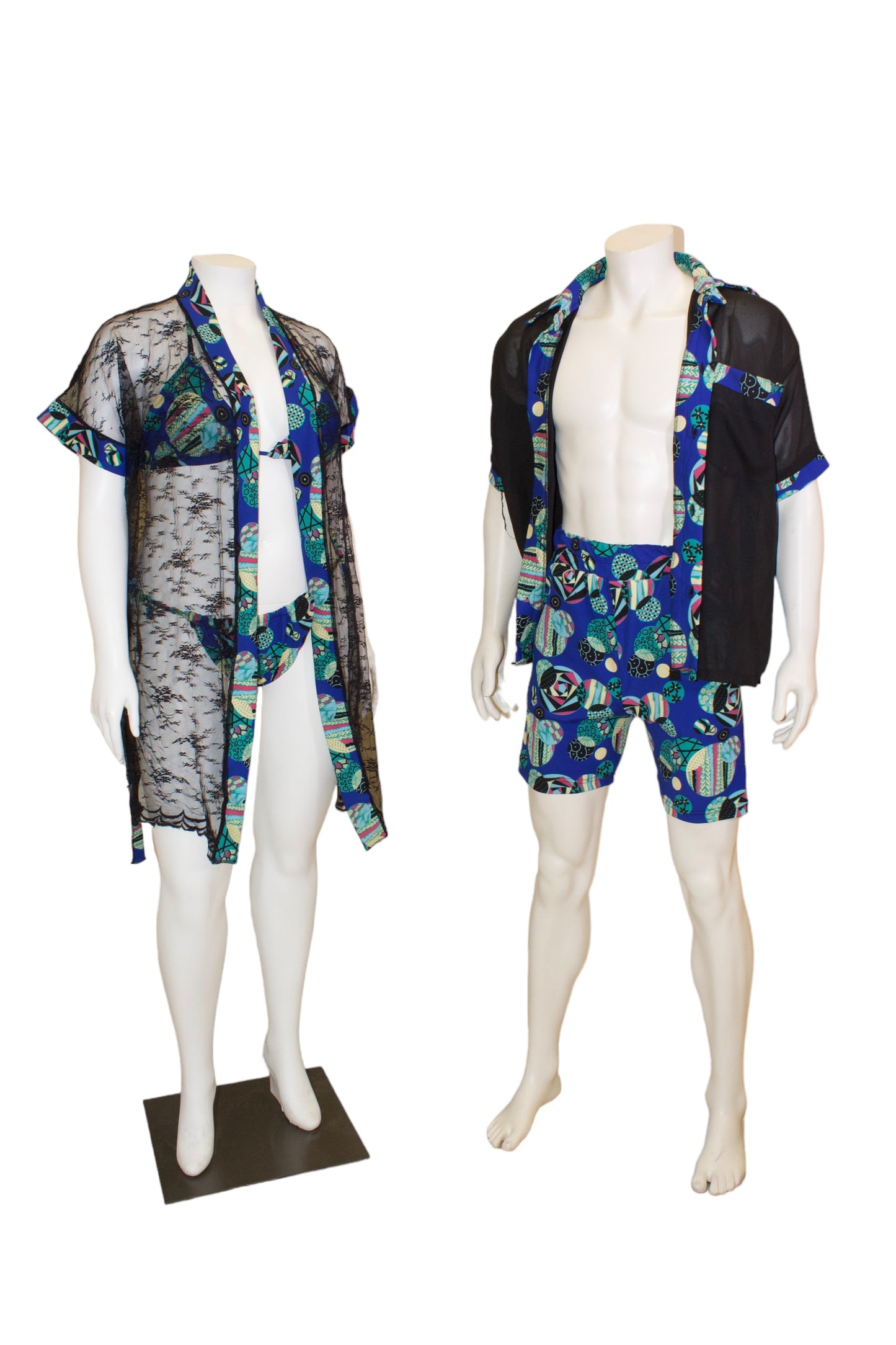 Aqua tropics 2 piece Male Swimsuit set