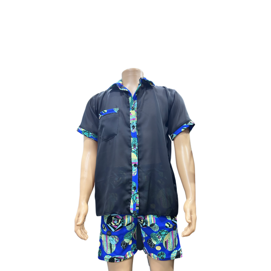 Aqua tropics 2 piece Male Swimsuit set