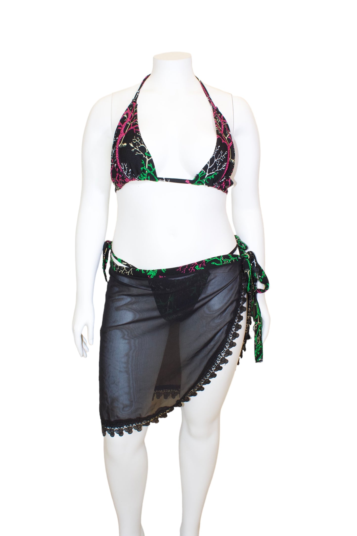 Lekki swamp 2 piece swimsuit & cover up