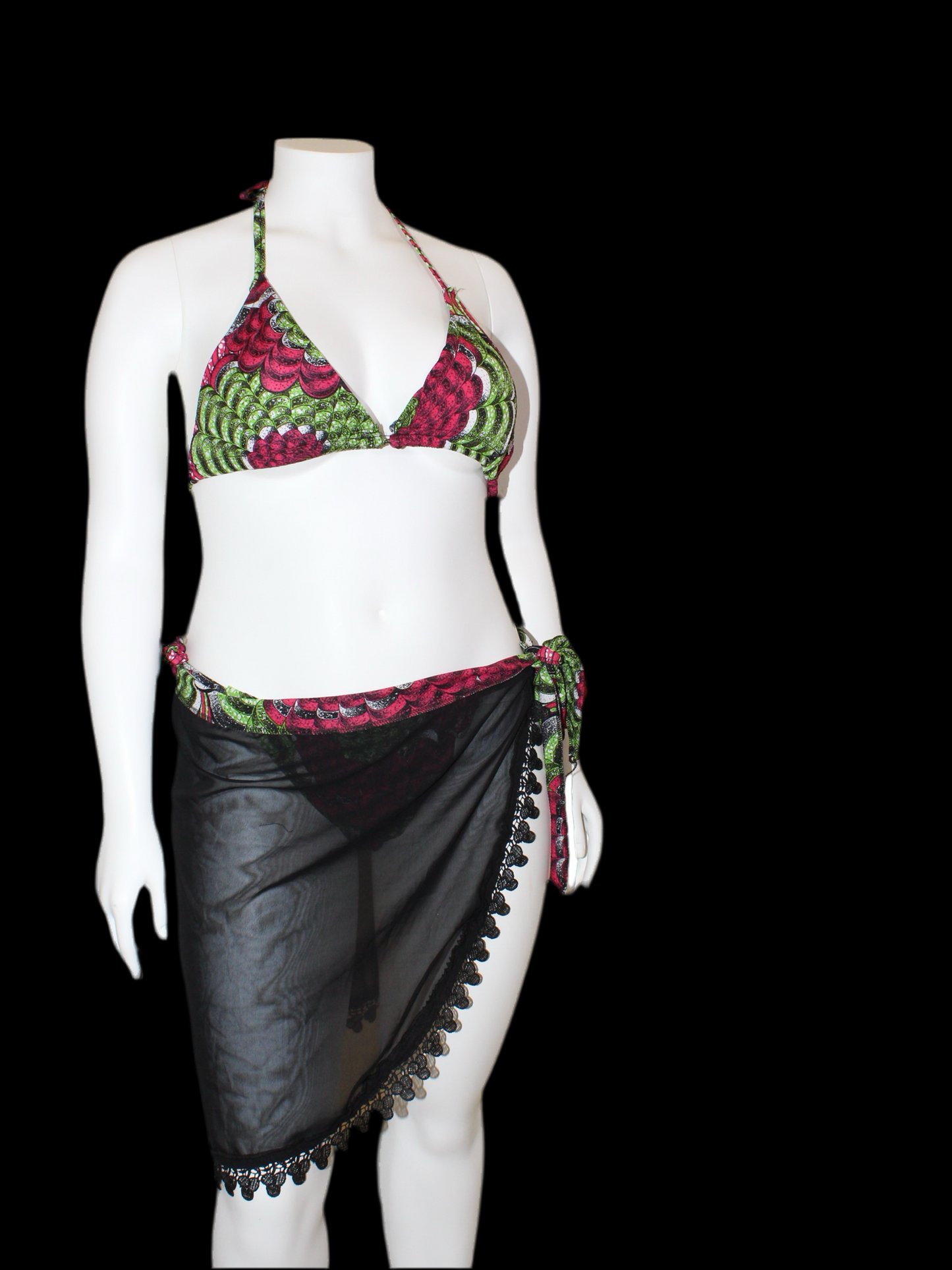 Naija Alpine 3 piece swimsuit set🇳🇬