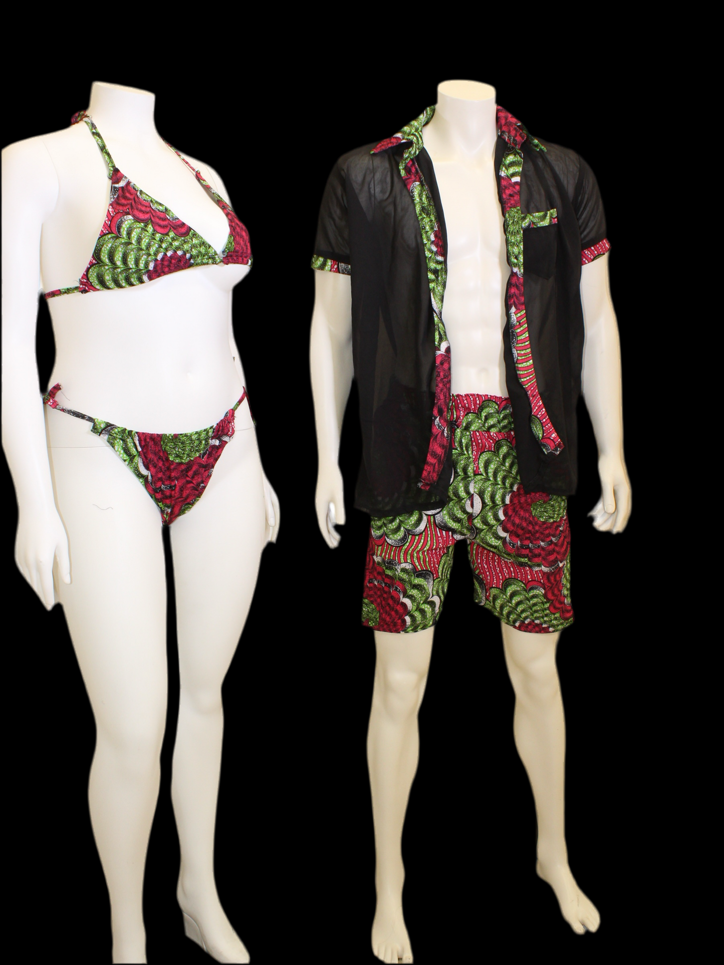 Naija Alpine 3 piece swimsuit set🇳🇬